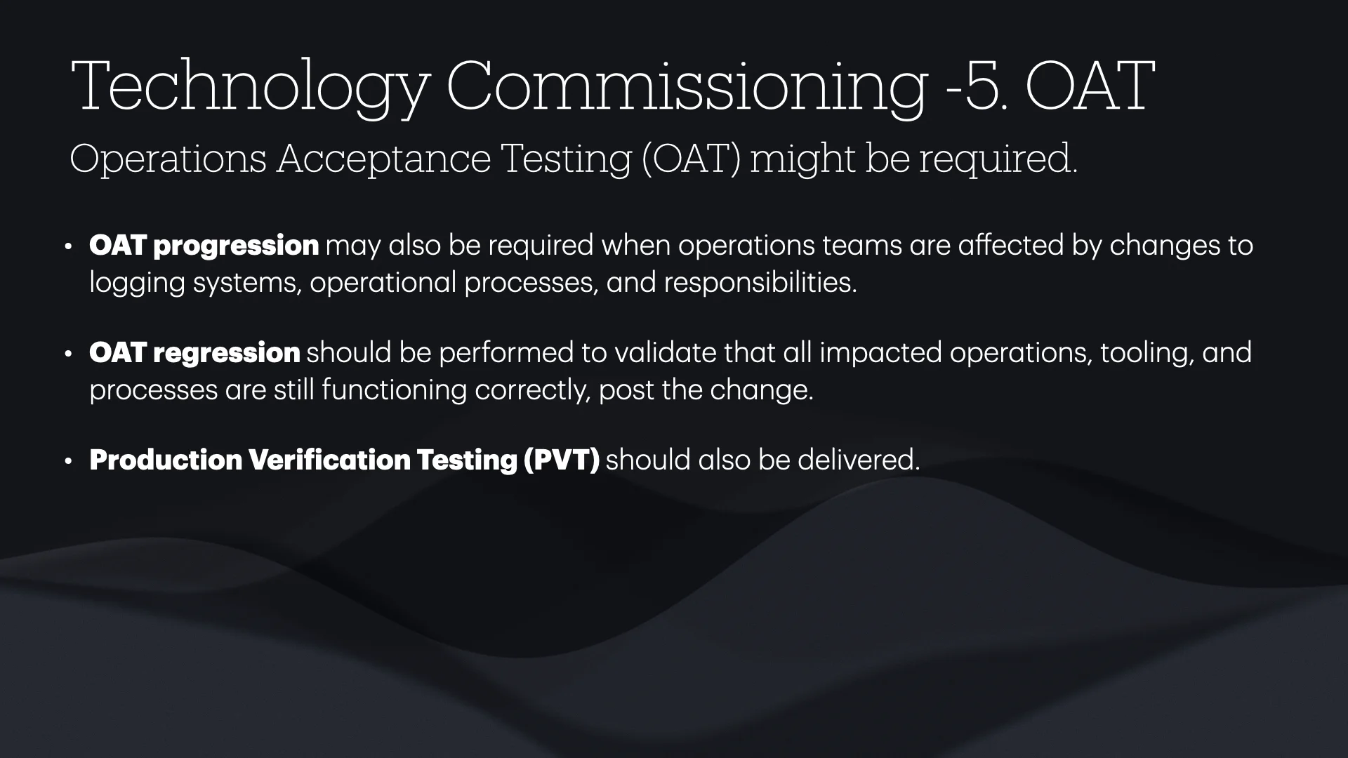 Tech-Led Infrastructure Testing slide 17