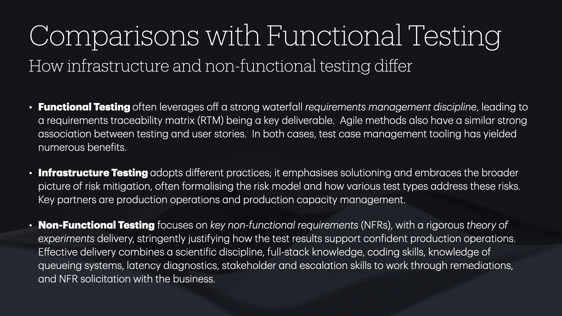 Tech-Led Infrastructure Testing slide 22